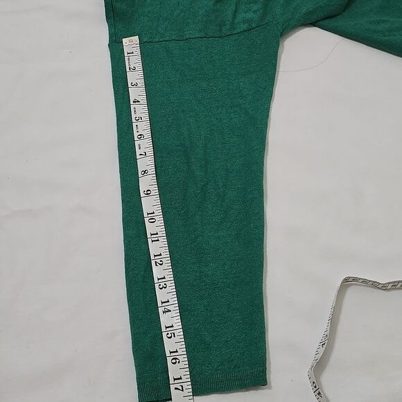 Eileen Fisher Women's Green Ovetsized, Boxy Top L - Picture 6 of 8